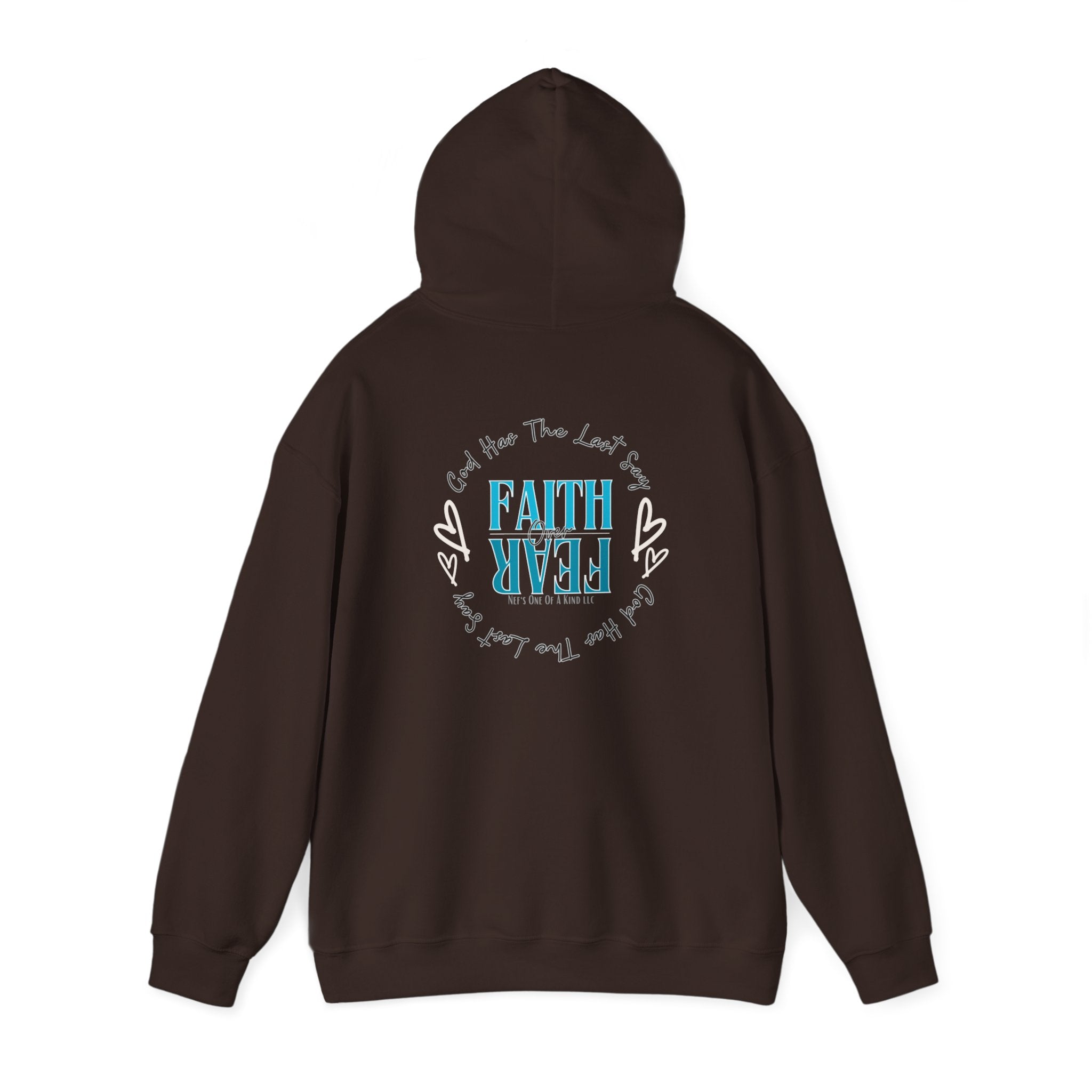 Faith over Fear Unisex Heavy Hoodie
